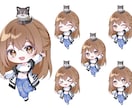 お好きなイラスト・キャラデザ等承ります 配信、SNS、グッズ等様々な用途でお使いいただけます✿ イメージ6