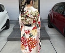 出張着付け致します 美容師歴20年以上で、苦しくない着付けが得意です！ イメージ2