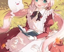 かわいい女の子のイラストをお描きします VTuber立ち絵・配信サムネイル・アイコン・グッズ用など イメージ7