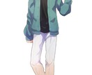 配信等で使える立ち絵描きます VTuber/IRIAM/TRPG/ゲーム/動画素材などに！ イメージ2