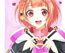 コピックでアナログイラストお届け致します ご希望の雰囲気のコピックイラストをお描きします。 イメージ3