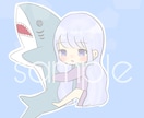 SNSなどのアイコンかきます ゆるくて可愛いキャラが好きな方 イメージ3
