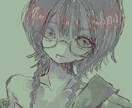 繊細で情緒的な手描きイラスト、描きます どこか儚く記憶に残る。あなたの世界観を込めた一枚を描きます。 イメージ3