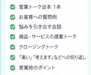 営業トーク・台本を作ります あなたの商品に合わせて営業台本を作成します イメージ5