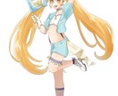 キャラクターをデザインします あなたのオリジナルキャラクターを具体化します！ イメージ1