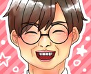 ポップでキャッチーな似顔絵描きます SNSのアイコンにも贈り物にも使いやすい気軽な似顔絵です イメージ4