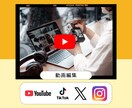 駆け出し割：YouTubeなどの動画編集承ります 経験積ませてください。動画制作をお手伝いします。 イメージ1