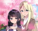 愛のこもった味のある一枚絵を描きます 似顔絵や家族のプレゼントなどにどうぞ イメージ1