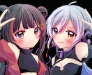 かわいいのに映えるイラストを描きます デザインを学ぶ美大生による目をひくイラスト イメージ5