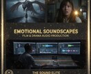 映像×音】映画・ドラマの効果音・音響制作します 音が変わると作品の“心”が動き出す。音響｜5.1ch整音対応 イメージ1