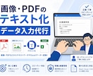 画像・PDFのテキスト化・データ入力代行します 現役SEが対応！画像やPDFからの正確なテキスト化を代行 イメージ1