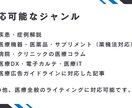 現役医師が高品質な医療記事を格安で作成します 1,000本以上、信頼度の高い医療記事を提供してきました。 イメージ3