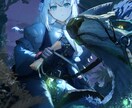 ダークファンタジーの世界を描きます SNS用・配信用・お誕生日・ライブ・グッズ化など！ イメージ2