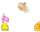 リアルで可愛いお魚イラスト描きます アイコンやプレゼントマグカップなどの印刷用にいかがでしょうか イメージ2