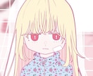 SNSアイコン等に❁可愛い女の子のイラスト描きます くりくりおめめとキュートな色合いが特徴◎ イメージ6
