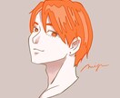 Twitterやインスタアイコン用イラスト描きます おしゃれで落ち着きのあるそして透明感のあるイラストを イメージ7