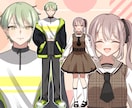あなただけのキャラクターイラストを制作します IRIAM、キービジュアル、TRPG、ゲーム作成などに最適！ イメージ6