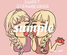 ゆるかわ女の子のスタンプ描きます 可愛いオリジナルのLINEスタンプを作りませんか? イメージ2
