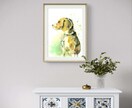 あなたの可愛いわんちゃんを、絵画に仕上げます ペットの似顔絵・肖像画オーダー『まなペットアート』横浜・東京 イメージ9