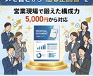 メモ書きOK！企画書をプロが作成します 企画が頭の中にあるだけでOK。メモから“通る企画書”に！ イメージ3