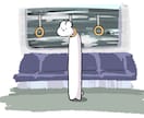 ゆるさMAXでかわいい！動物キャライラスト描きます 色んなシチュエーションも対応可能！他にないゆるさ・シュールさ イメージ4