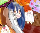 可愛い世界観で悪魔っ娘などのキャラを描きます 普通のキャラクターや天使っ娘、魚っ娘などの擬人などを描きます イメージ3