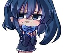人によってはかわいいかもしれないミニキャラ描きます アニメ調もどきのタッチで色んな用途で使ってください イメージ2
