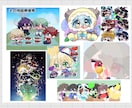 選べる絵柄！SDイラスト描きます 3種の塗り方から好きなSDイラストを！ イメージ7