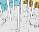 サックとパース　お届けします 簡易なデザインパース・高さ関係の図面お届けします イメージ1