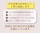 落ち着いた低音女性の知的なナレーションお届けします 簡易ノイズカット込＊聞き取りやすいナチュラルボイス イメージ3