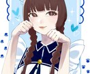 キュートでクールな女の子のイラスト描きます あなただけの可愛い女の子を作るお手伝い！ イメージ9