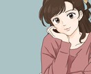 エモい♡レトロポップなイラストお描きします ◇文字入れ◎サムネ・家族・カップル等ご気軽にご相談ください♪ イメージ1