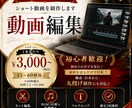 ショート動画!TV編集経験者!!動画編集承ります MV/YouTube/Tiktok/Instagramなど！ イメージ1