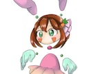 キャラデザインからお受け可能！アイコン描きます オプション一部無料！可愛い、面白いSNSの顔をお作りします！ イメージ4