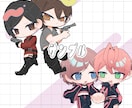 格安でミニキャラ、デフォルメイラスト描きます 最短2日！あなただけの可愛いキャラクター描きます♪ イメージ5