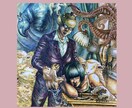 かわいい！繊細！おしゃれなペン画イラスト描きます 人物やペットの似顔絵、キャラクターのイラストはお任せあれ♪ イメージ4
