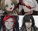 アイコン向け！顔面アップイラスト描きます 質感に拘ったキャラクターイラスト作成 子供から大人まで対応 イメージ3