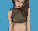 個人・商用OK！カッコ可愛い女性のイラスト描きます キュートからセクシーまで、あなた好みの女性イラストをお届け！ イメージ8