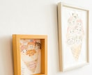 スイーツ似顔絵を作っています 家族でもりもりスイーツ！水彩の優しい色で甘く美味しくなぁれ イメージ1