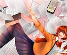スチル、表紙絵等描きます 雰囲気に合わせて差分付きの大きめのイラストを描きます イメージ9