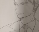 貴方のオリキャラ描きます 半身絵 デジタル絵 アナログ絵 イメージ2