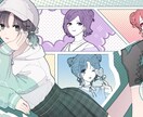 透明感のある厚塗りイラストを制作します 納品までの修正回数無制限＆無料 イメージ5