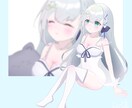 歌ってみた動画等のイラストを制作いたします 歌い手さん！VTuberさん！キャラの個性を大切に描きます イメージ2