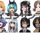 商業ok キャラデザからイラストまで制作できます TRPG、サムネ、動画、キャス画、グッズ イメージ3