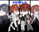 TRPGなど様々な用途で使える立ち絵を製作します 安価で自分だけのキャラクターを製作します！ イメージ3