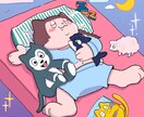 ポップでかわいい一枚絵描きます 結婚式のウェルカムボードやサムネイルなどに! イメージ4