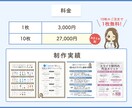 SNS投稿やコンテンツ販売に使える図解を制作します 「講座・サービスを発信している人向け」 イメージ5