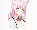 可愛い女の子たちを提供します 私にしか出せない可愛いらしいイラストを イメージ1