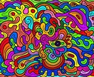 サイケデリックなイラスト承ります サイケデリックにアートを描きますポップアート、ラインアート イメージ2