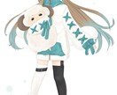 SNSアイコン等可愛いイラストお描きします アイコン以外の立ち絵や一枚絵、歌ってみたサムネも◎ イメージ1